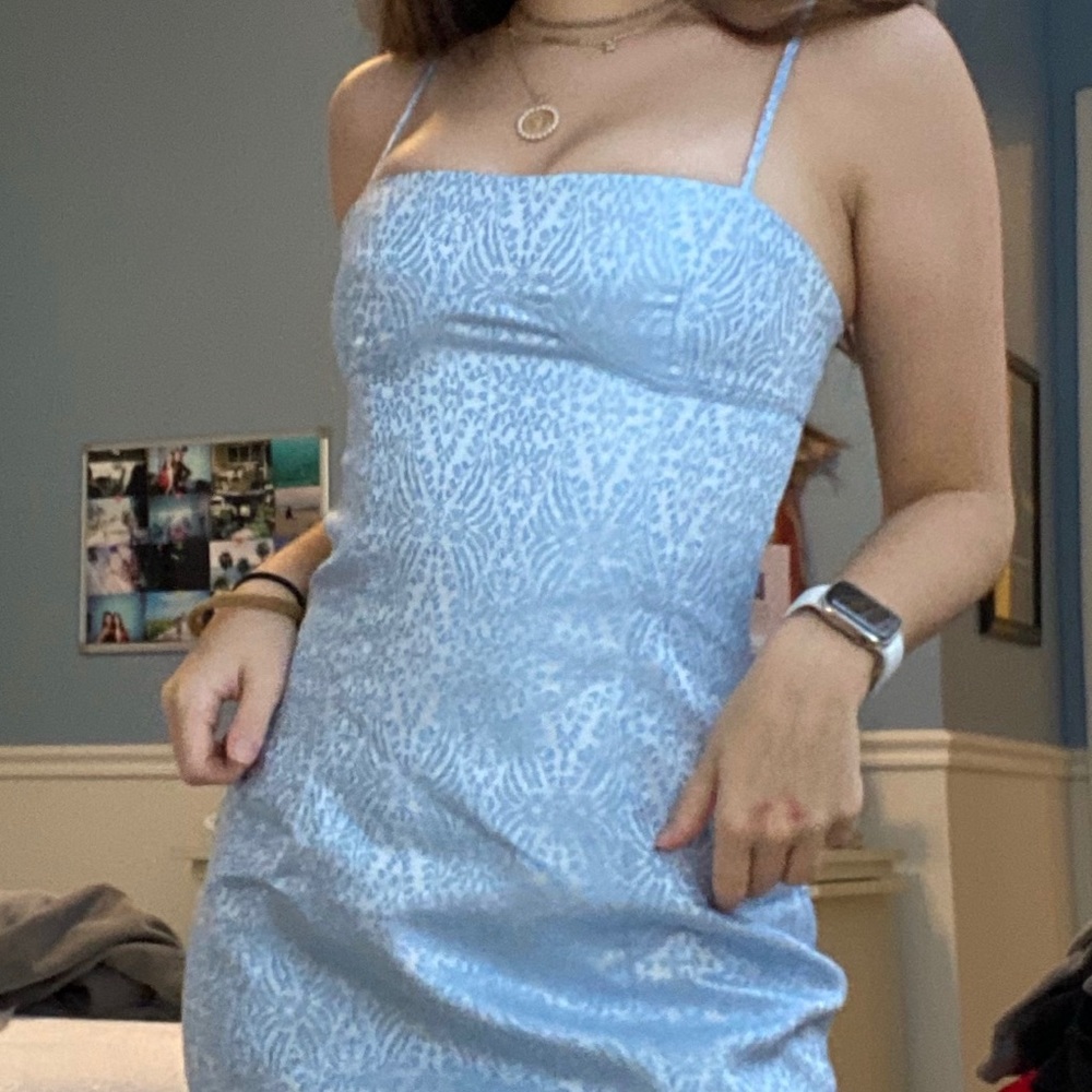 Cute blue summer tiger mist dress!